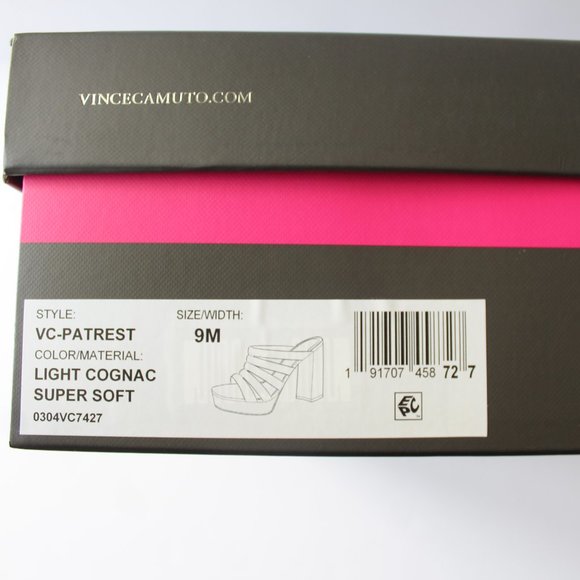 VINCE CAMUTO - Retro-Chic Platform Sandals - VC-Patrest - Picture 6 of 16